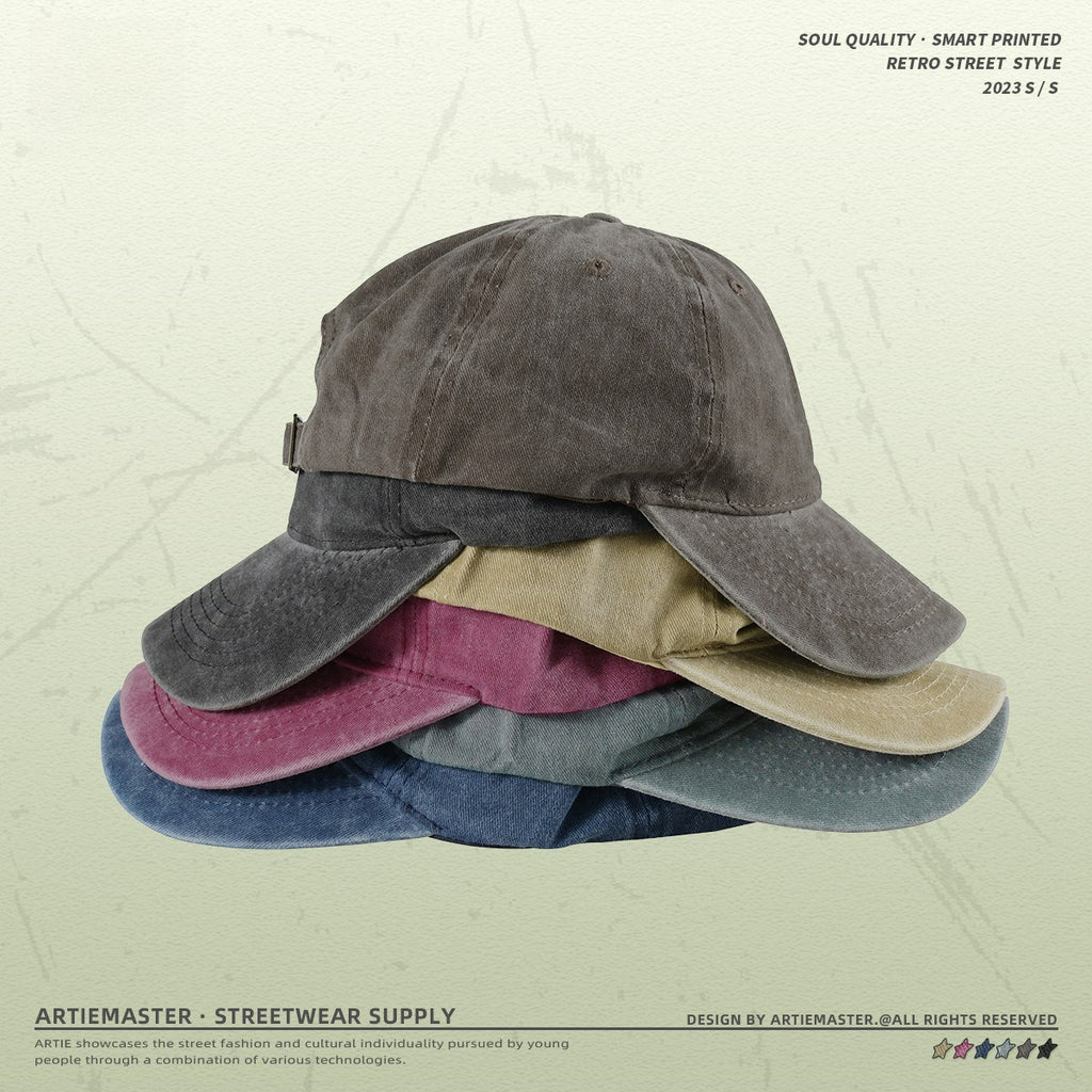 Yaviora Distressed Batik Baseball Cap