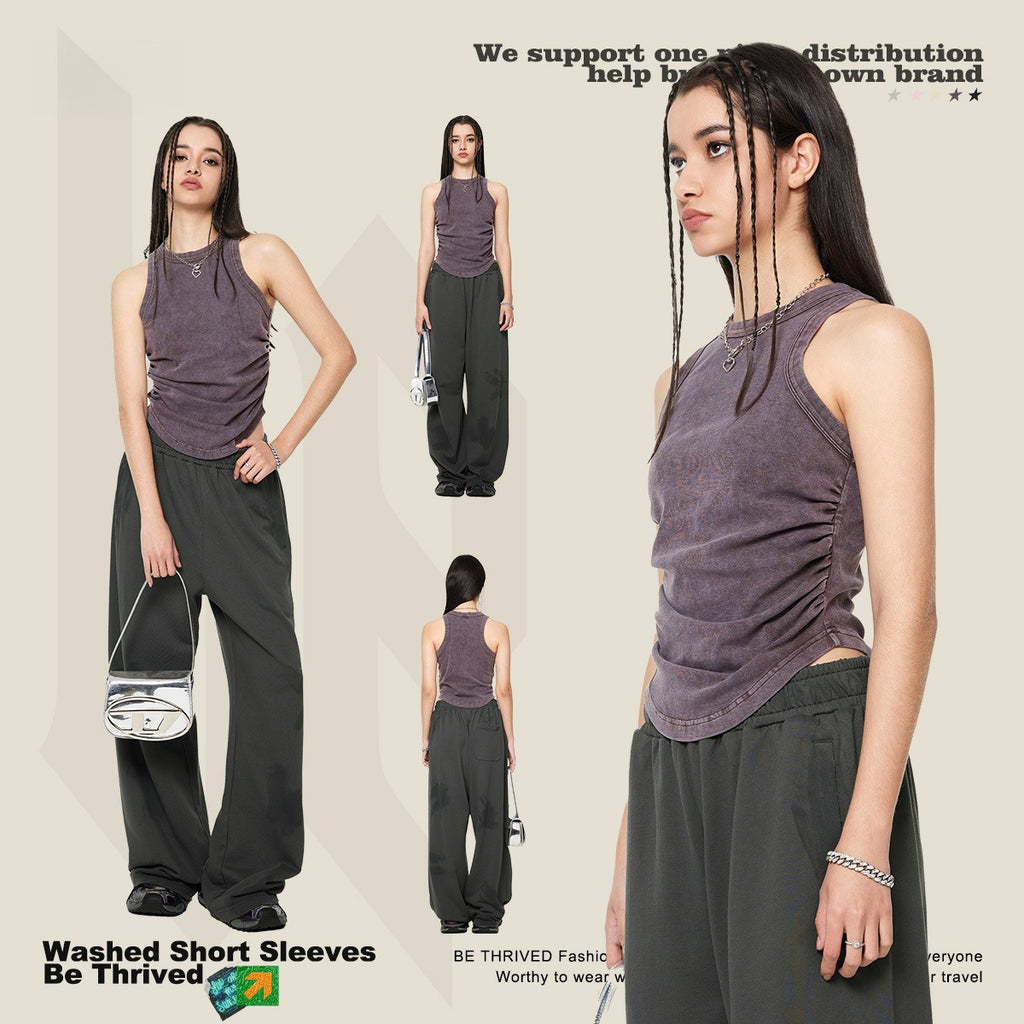 Yaviora American Distressed Hot Girl Style Vest for Women