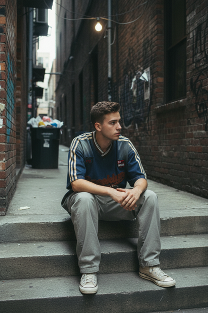Film Grain Alley Steps