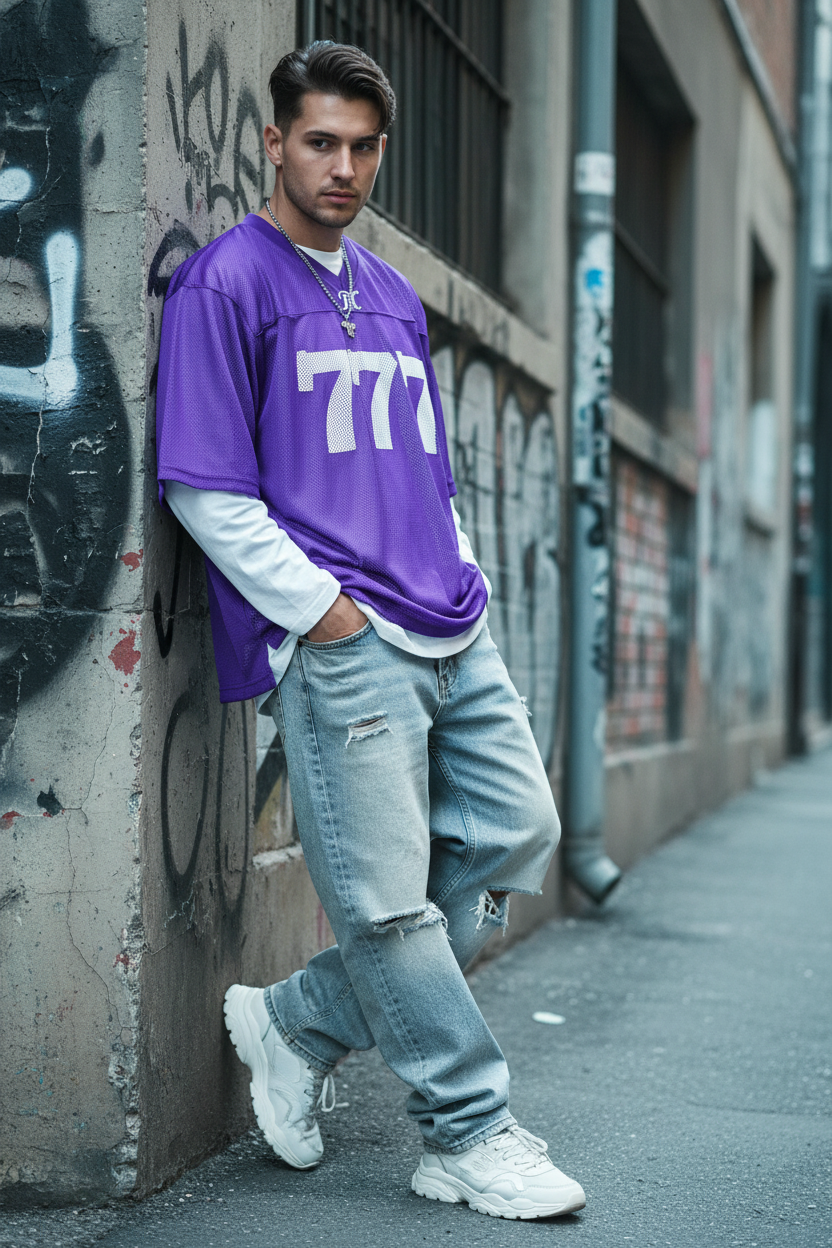 Purple Jersey - Urban Wall